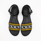 Noir Chain Sandals