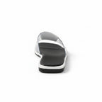 Noir Glass Strap Slides
