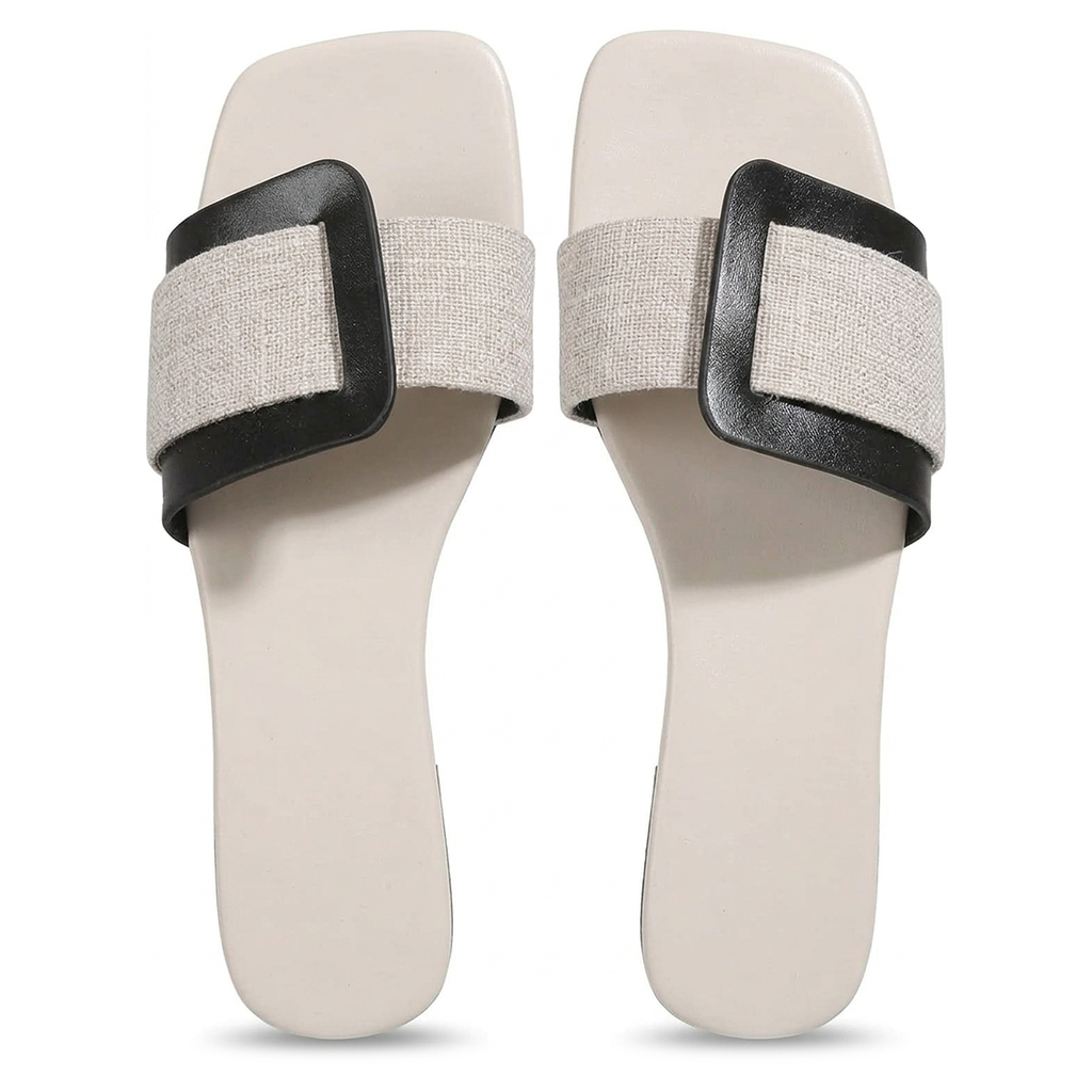 Velora Buckle Flats