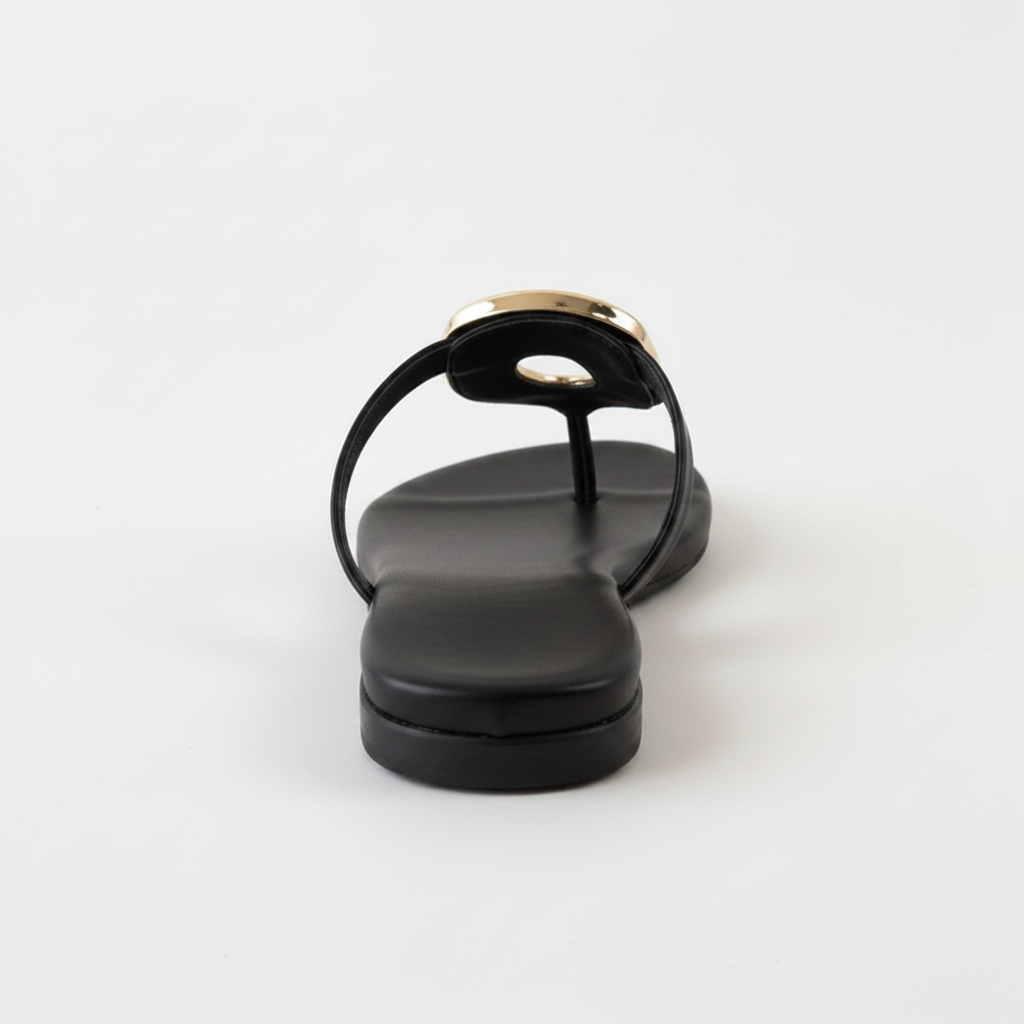 Aurelia Gold Luxe Slides