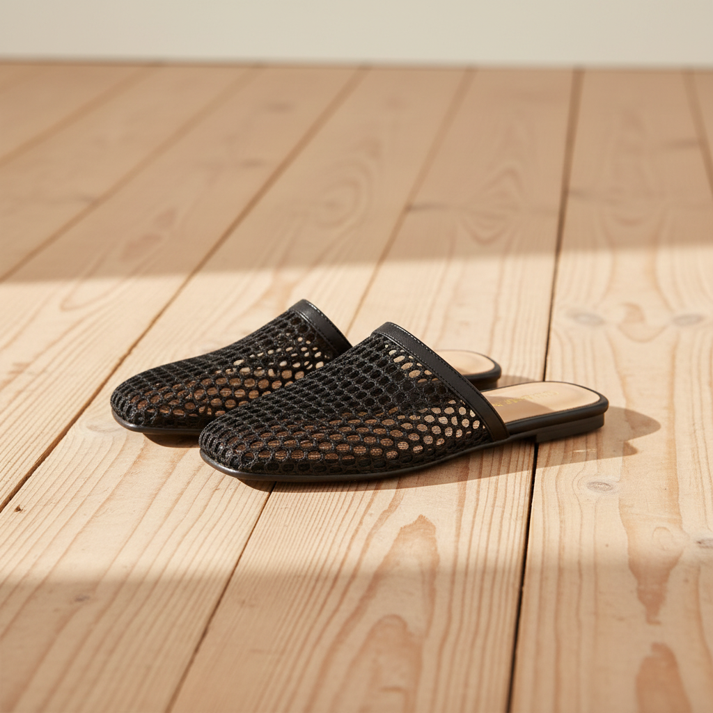 Black Mesh Flats - No Model Wood