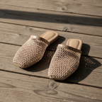 Mules - Wooden Background